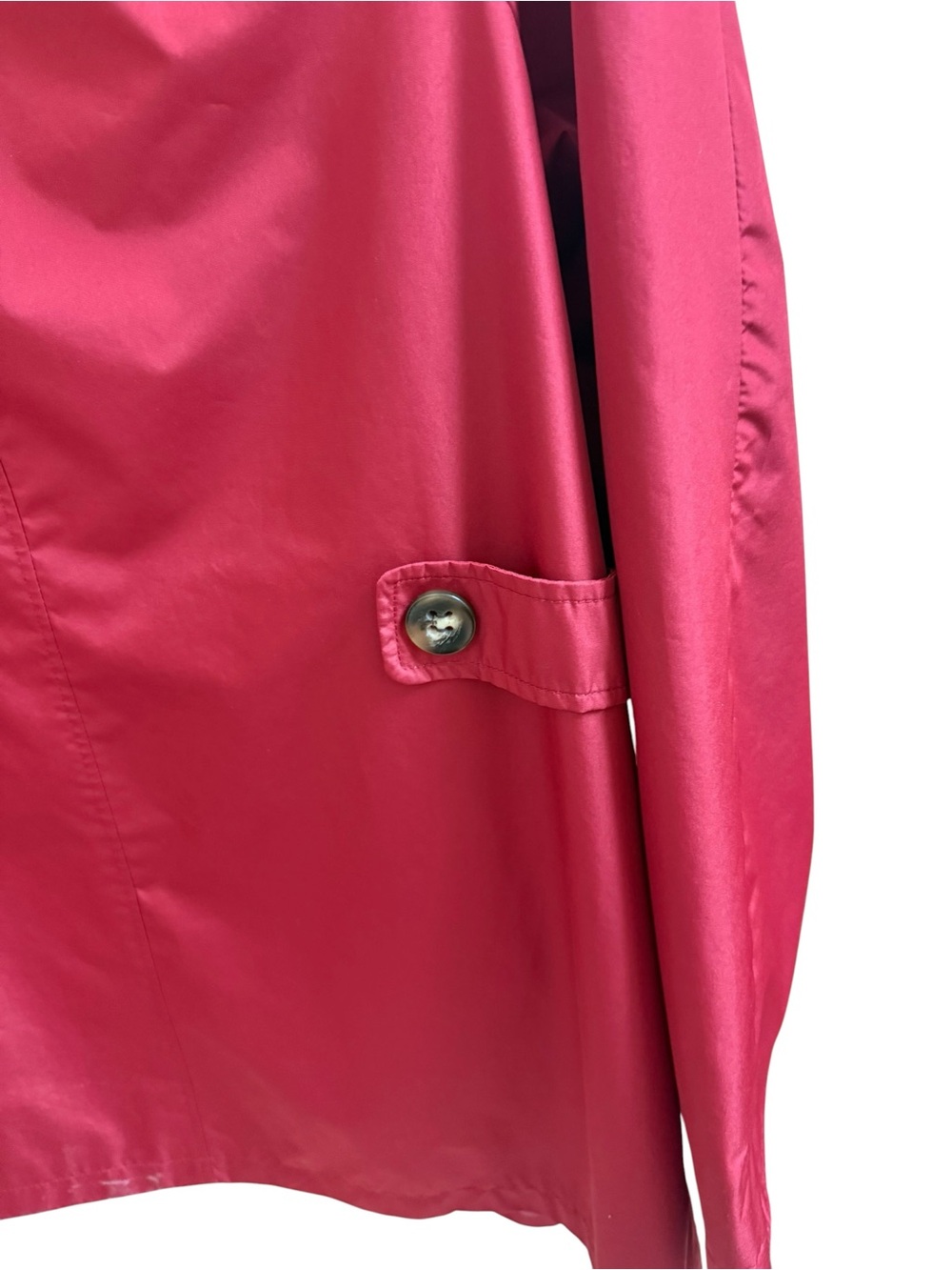 Women’s White Stag red button front raincoat EUC Size XL - Picture 9 of 12